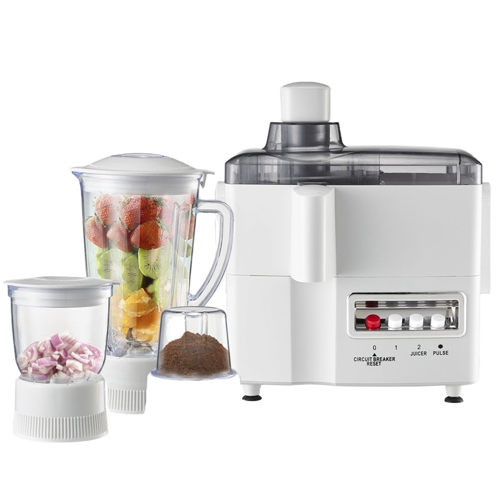 Juicer - 4-in-1-Mehrzweck-Küchengerät für den Haushalt, Küchenmaschine, Entsafter