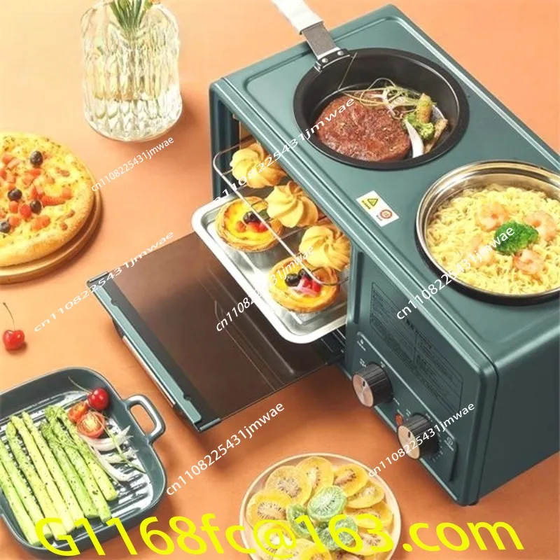 Toaster - Multifunktionale Sandwich-Frühstücks-Maschine, Vier-in-Eins-Toaster für Faule, Kleiner