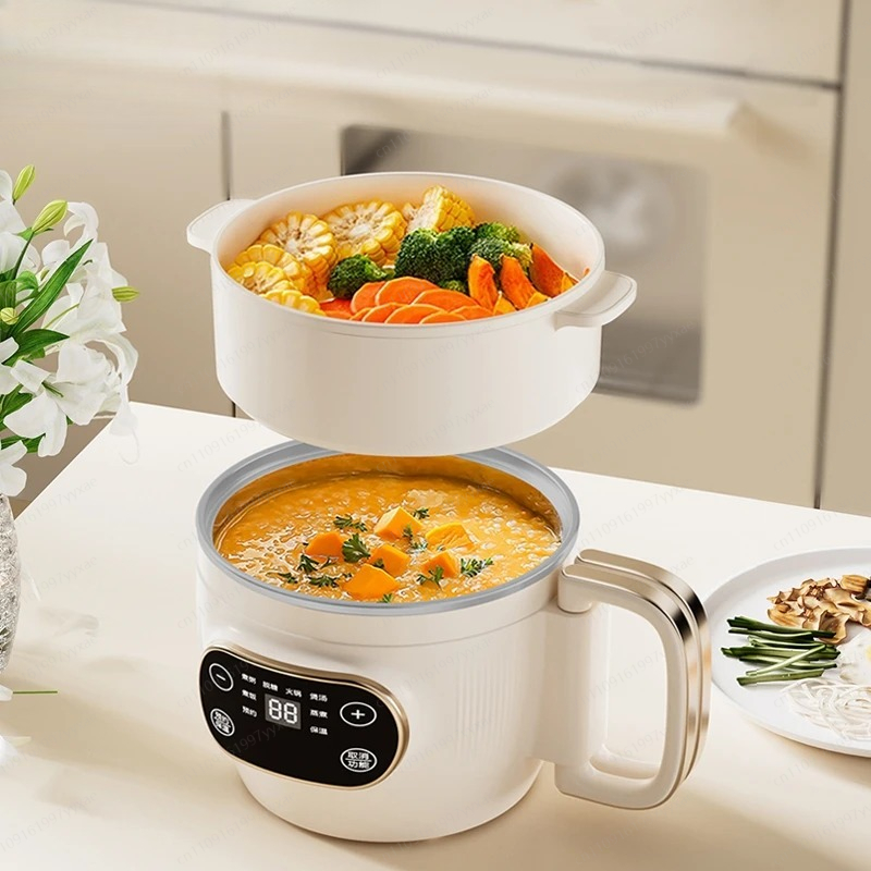 Rice Cooker - 2L 110V Multifunktions-Elektro-Schnellkochtopf, Zuckerarmer Reiskocher mit