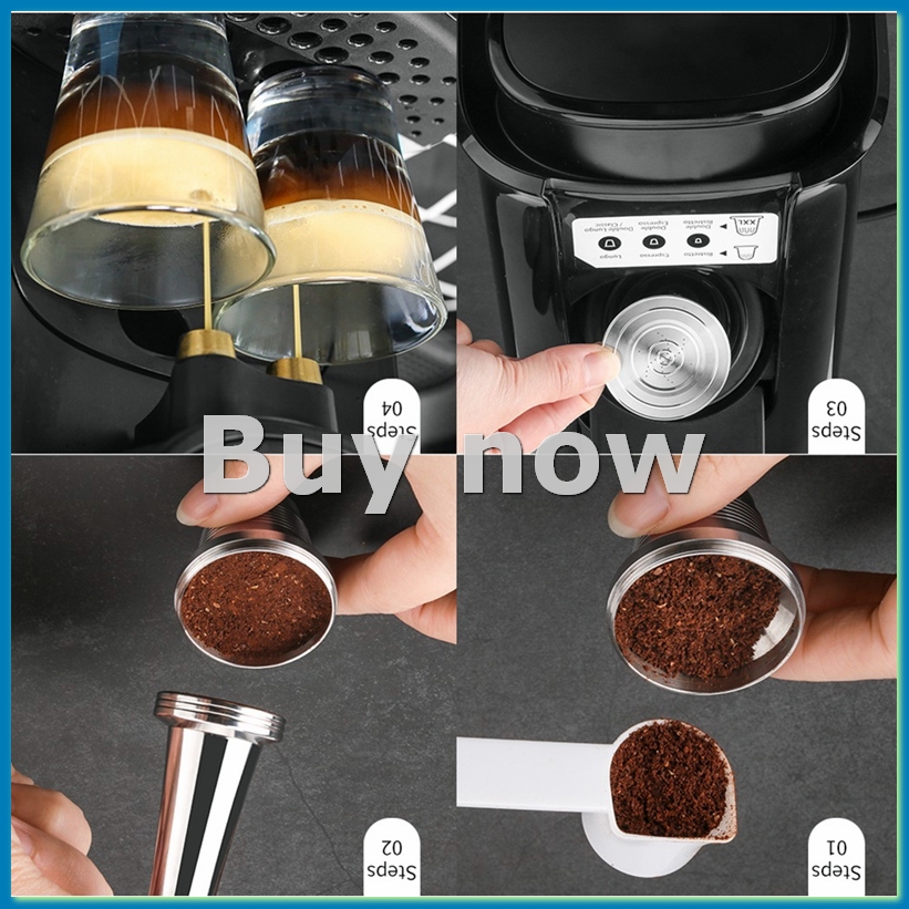 Coffee Maker - Wiederverwendbare nachfüllbare Kaffeekapsel für LOR Kaffeemaschine,