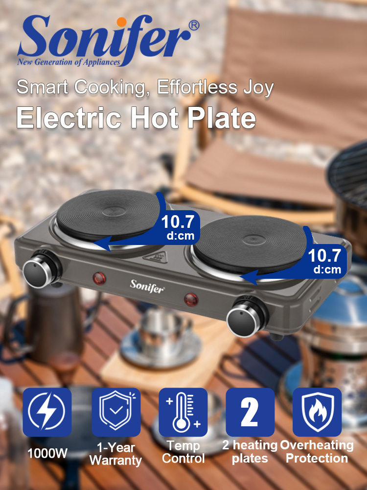 Doppelbrenner Elektroherd Soni – Induction Cooktop Portable Bewertung und Preis